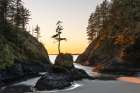 Deadmans Cove at Cape Disappointment State Park in Washington State, USA Art Print